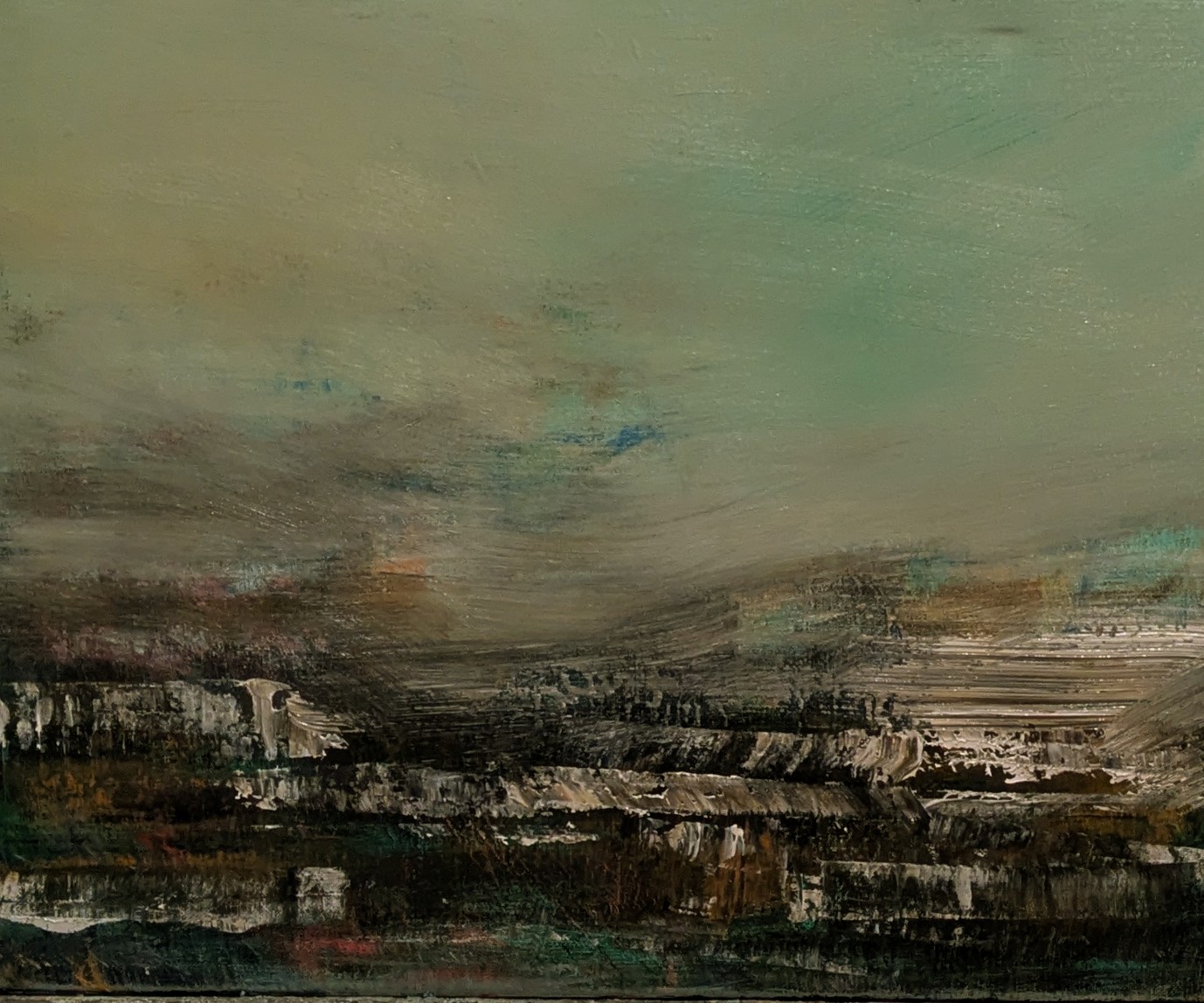 Abstract artwork by Delia Moldovan